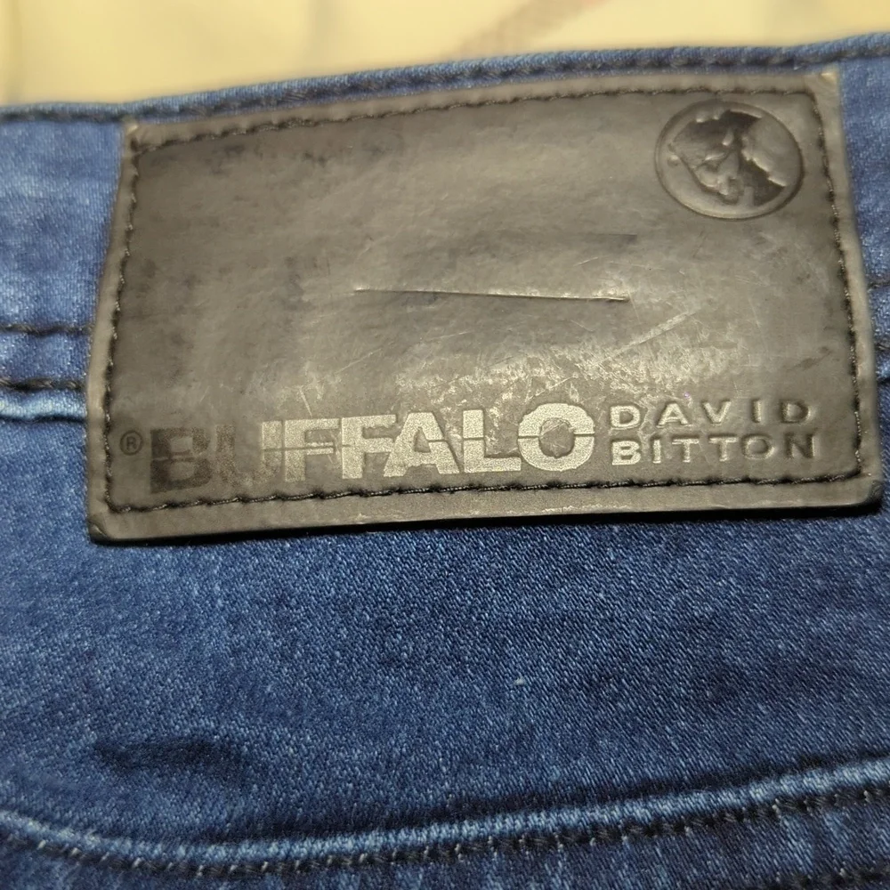 Buffalo David Bitton Axel Slim Stretch Jeans Medium Wash Men's Size 32x30